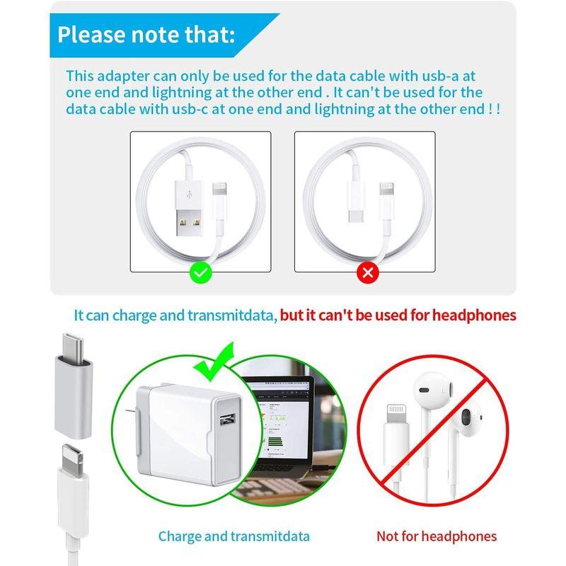 ライトニング 変換 → USB-C アダプタ 2個ライトニング タイプCからIOS変換コネクタ充電 アルミニウム合金 i-phone usb｜banari36｜05