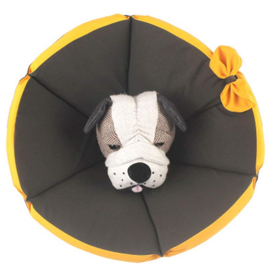 Komii エリザベスカラー 犬用 猫用 特大 軽量 布製 柔らかい 防水 耐久性 傷口保護 傷舐め防止 引っ掻き防止 調節可能 小型中型の大型犬猫に | 