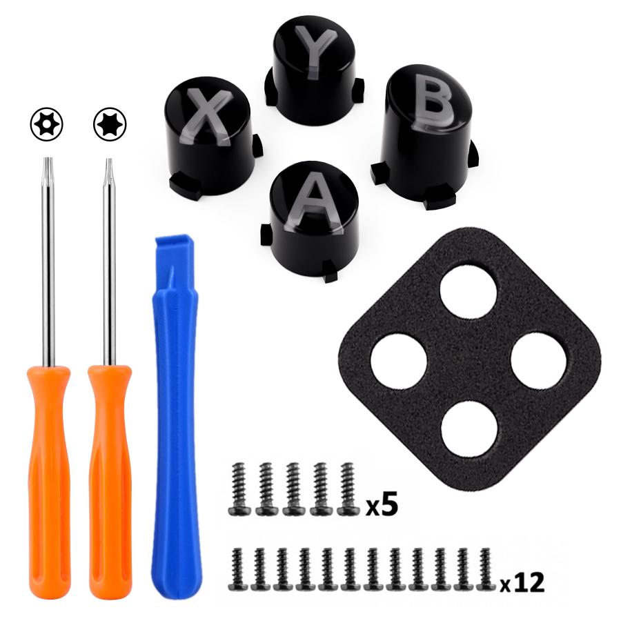 eXtremeRate xbox series X&Sに対応用交換カスタムABXYアクションボタン、xbox one S/X対応、elite V1/V |  | 01