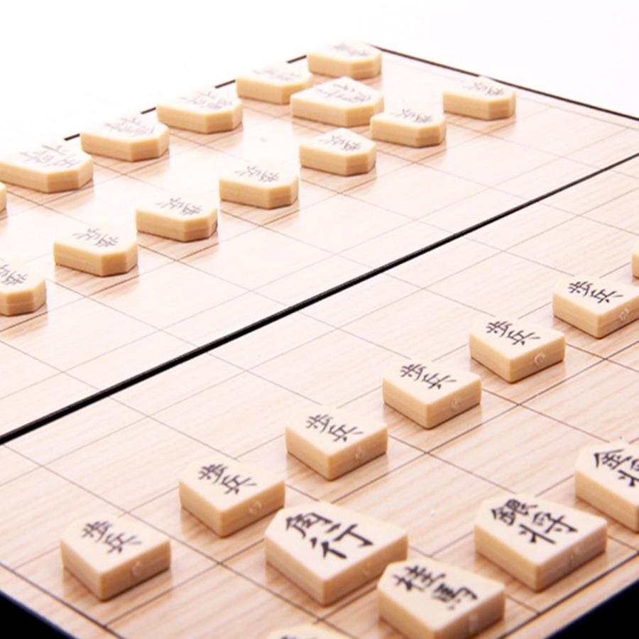 将棋 マグネット オセロ リバーシ コンパクト折りたたみ 収納 盤上遊戯 卓上 対戦 ボード 持ち運び 便利 (将棋) |  | 02