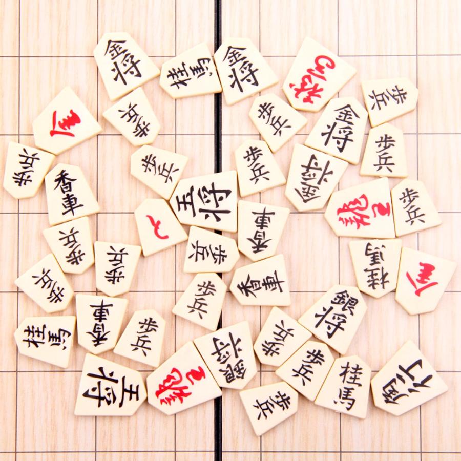 将棋 マグネット オセロ リバーシ コンパクト折りたたみ 収納 盤上遊戯 卓上 対戦 ボード 持ち運び 便利 (将棋) |  | 03