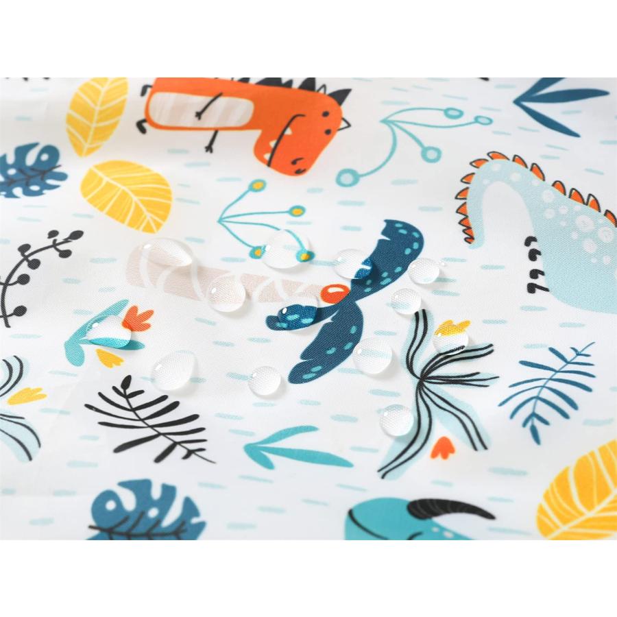 [HaimoBurg] 5枚セット 長袖エプロン 食事用 防水エプロン 軽量 速乾 子供用 保育園用 幼稚園用 6-30ヶ月 (5枚セット A) |  | 06