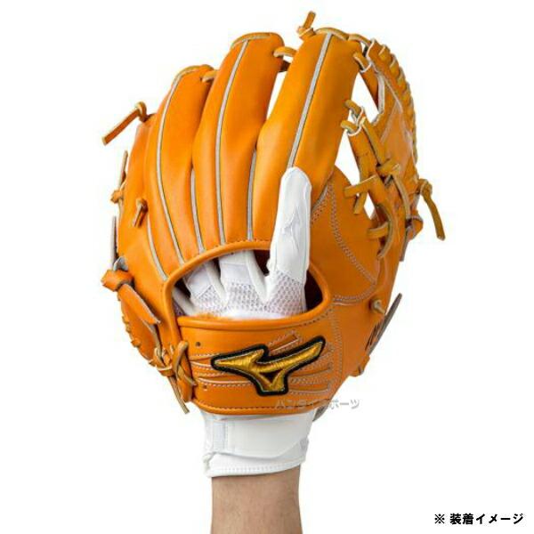 人気 ミズノ (1EJED200/1EJED201) 野球 守備用手袋 ミズノプロ 片手用 高校野球ルール対応モデル (B)｜bandaisports2｜02