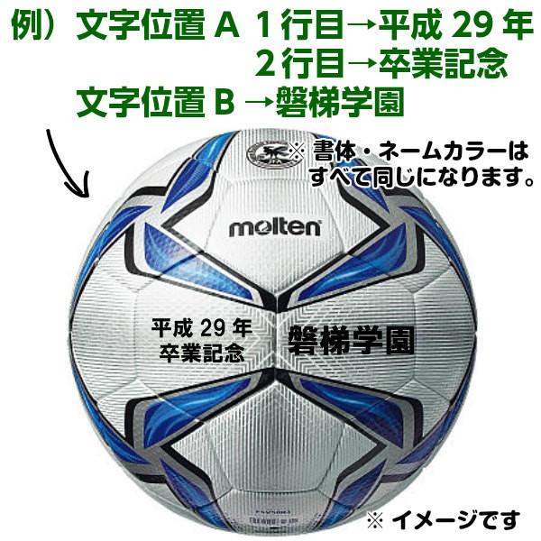 ボールは別売り モルテン サッカー フットサルボール ネーム入れ加工 1個分 チーム 学校名 番号 その他 返品交換不可 Mol Name Team Sb Mol Name Team Sb 磐梯運動具店 通販 Yahoo ショッピング
