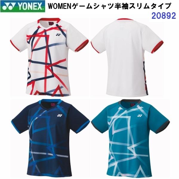 YONEX（ヨネックス） 返品不可 (20892) WOMEN ゲームシャツ 半袖