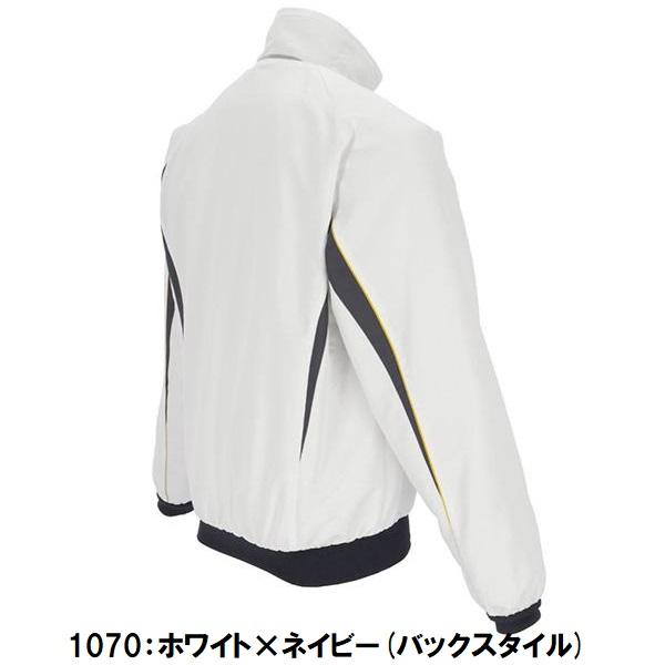 返品不可 ネーム刺繍入り エスエスケイ (BWP2411) ハーフZIP長袖裏メッシュプレジャン (M) | エスエスケイ（スポーツ用品） | 02