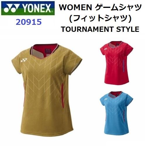 YONEX（ヨネックス） 返品不可 (20915) WOMEN ゲームシャツ 半袖 (M