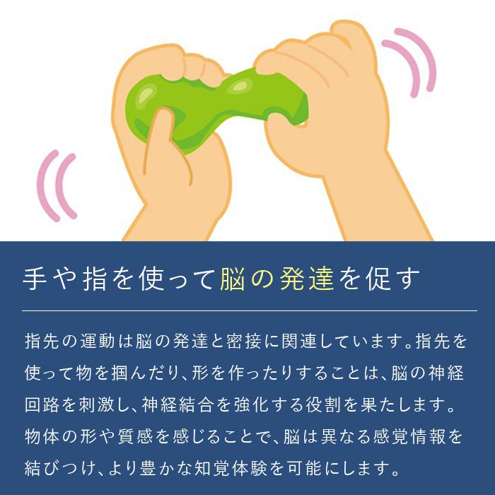 お米のねんど はじめてのねんどあそび 5色セット 銀鳥産業 A-RDFSZR 粘土 知育玩具 男の子 女の子 3歳 4歳 5歳 おもちゃ 子供 キッズ 誕生日祝い プレゼント｜bandblife｜04