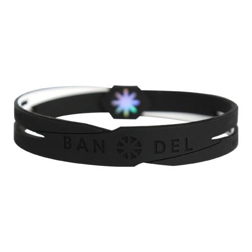 BANDEL（バンデル） ブレスレット クロス ブラック×ホワイト cross