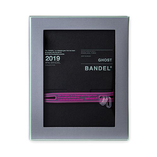 バンデル BANDEL ブレスレット ゴースト ネオン ピンク GHOST Bracelet 19-04 Neon Pink ブーステック メンズ レディース ペア スポーツ シリコン｜bandel-official｜05