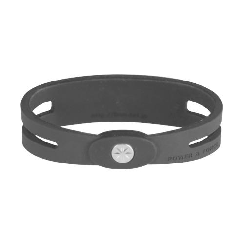 バンデル BANDEL ブレスレット メタル ブラック×シルバー metal bracelet BlackxSilver ブーステック メンズ レディース ペア スポーツ シリコン｜bandel-official｜02