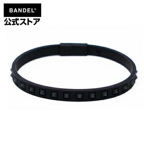バンデル BANDEL ブレスレット スタッズ ライン ブラック×ブラック Studs Line Bracelet Black×Black
