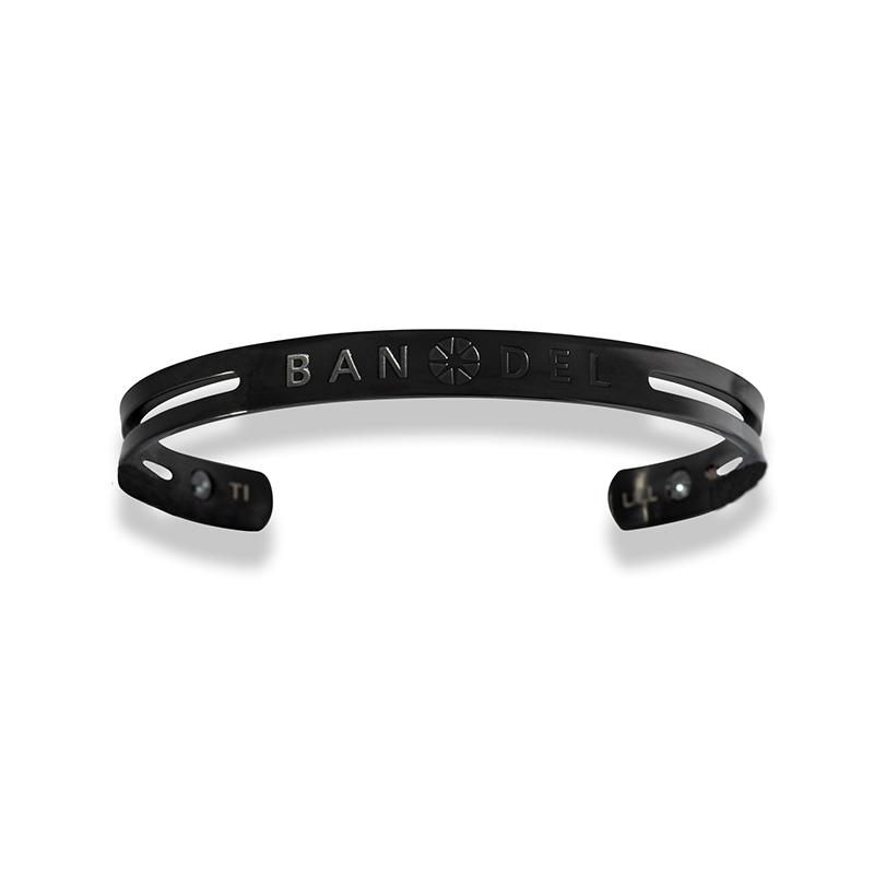 バンデル BANDEL ブレスレット Titanium Bangle Black チタン バングル ブラック｜bandel-official｜02