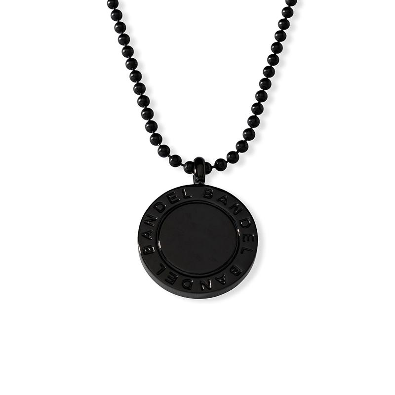 BANDEL チタンネックレス ブラック BANDEL バンデル ネックレス Titanium Necklace Regular Black