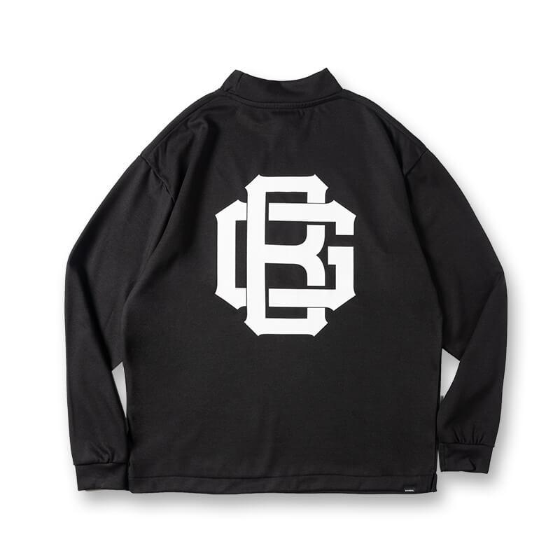 バンデル ゴルフウェア BANDEL BG LOGO L S MOC TEE モックネック 長袖｜bandel-official｜04