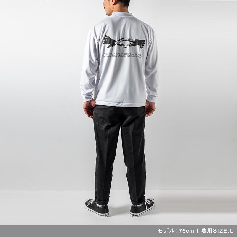 バンデル BANDEL ゴルフ モックネック FUCKIN' SHOT BROKENTEE L/S MOC TEE ゴルフウェア 長袖 メンズ ファッション レディース｜bandel-official｜17