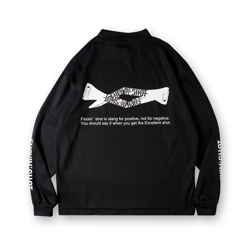 バンデル BANDEL ゴルフ モックネック FUCKIN' SHOT BROKENTEE L/S MOC TEE ゴルフウェア 長袖 メンズ ファッション レディース｜bandel-official｜03