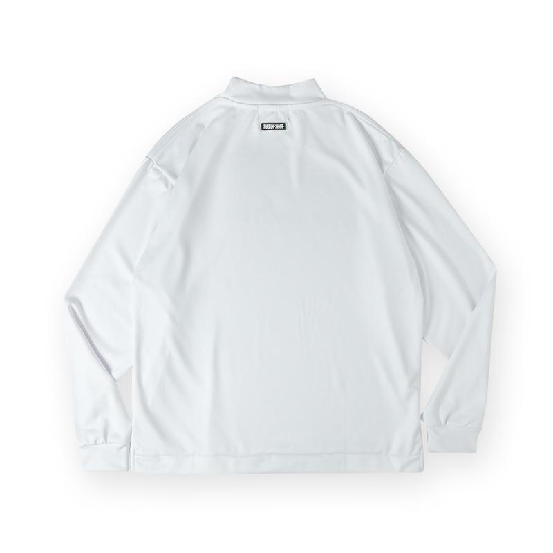 バンデル BANDEL ゴルフ モック ロング Tシャツ Never Up,Never In L S