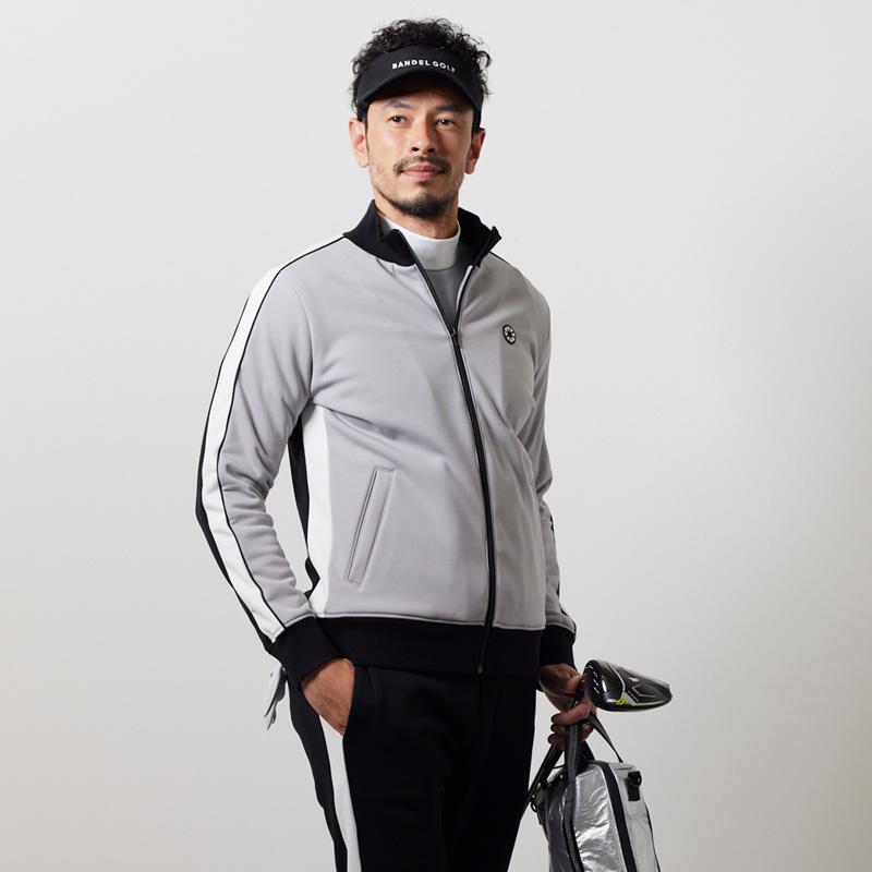 バンデル ゴルフウェア BICOLOR ZIP BLOUSON メンズ ゴルフ ブルゾン アウター ストレッチ フルジップ スポーツ｜bandel-official｜11