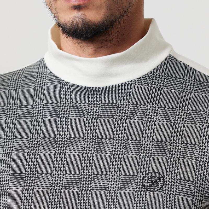 BANDEL（バンデル） ゴルフ モックシャツ 長袖 メンズ シャツ