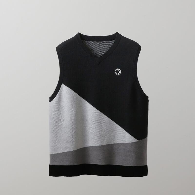 バンデル ゴルフウェア SWITCH V-NECK KNIT VEST メンズ ニット カーディガン スポーツ｜bandel-official｜14