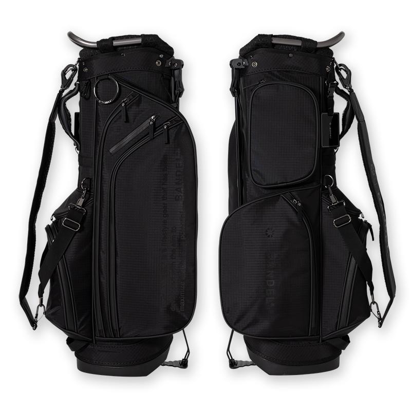BANDEL バンデル ゴルフバック RIPSTOP STAND CADDYBAG Blalck BANDEL バンデル ゴルフバック RIPSTOP STAND CADDYBAG Blalck