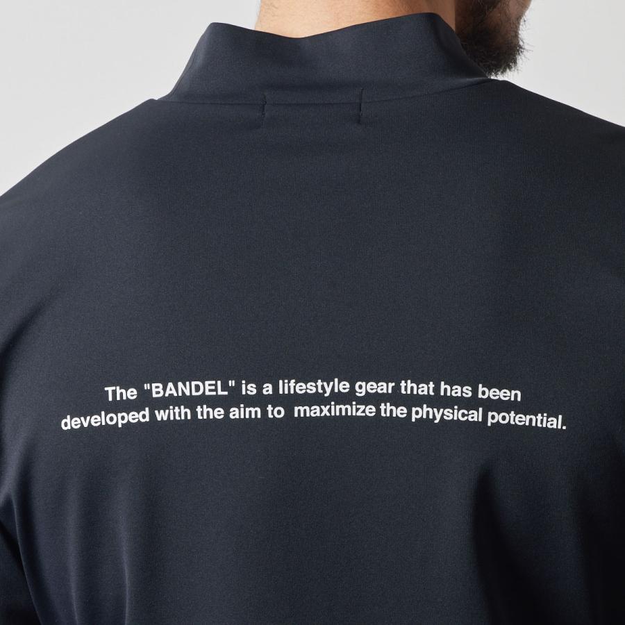 BANDEL（バンデル） BASIC LOGO L/S MOCK NECK SHIRTS モックネック