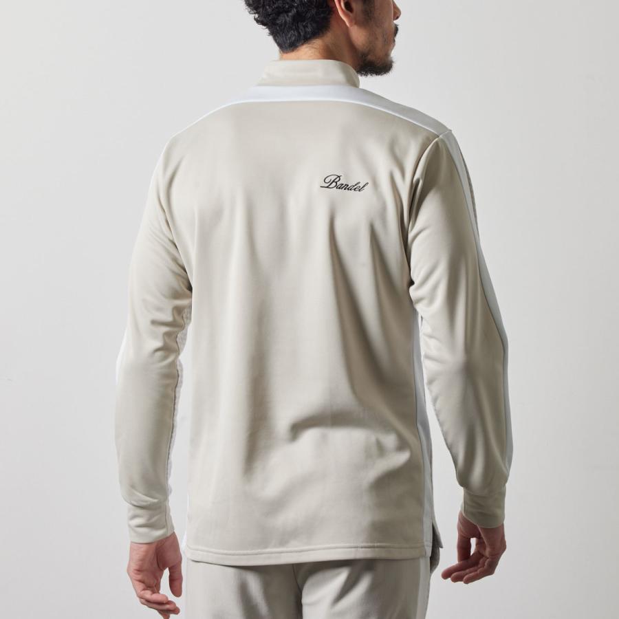 BANDEL（バンデル） HOUNDSTOOTH BICOLOR L/S MOC SHIRTS モックネック