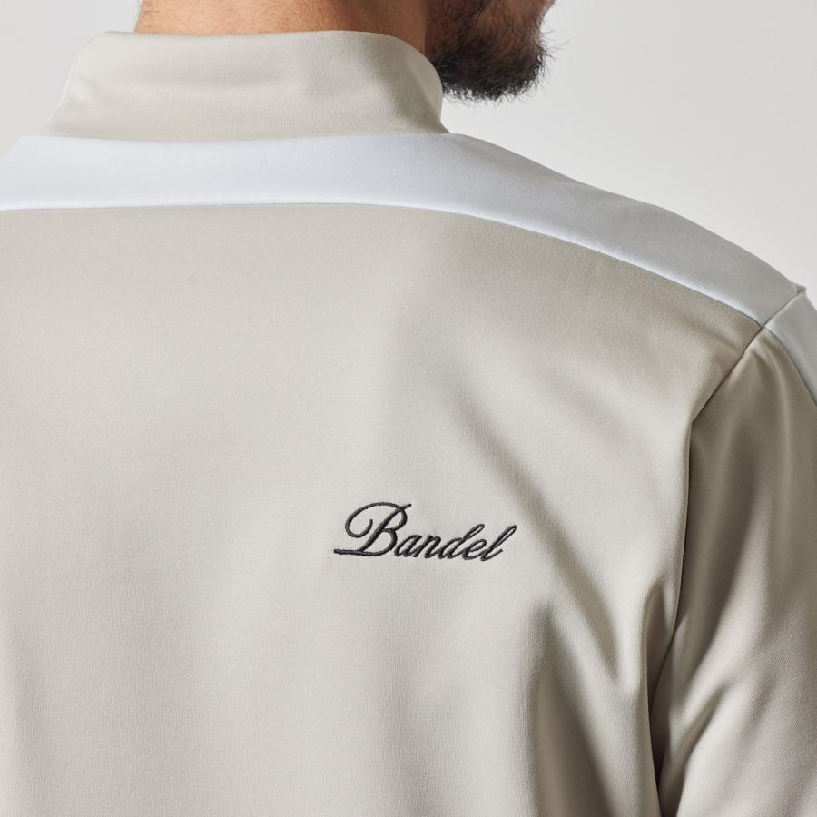BANDEL（バンデル） HOUNDSTOOTH BICOLOR L/S MOC SHIRTS モックネック
