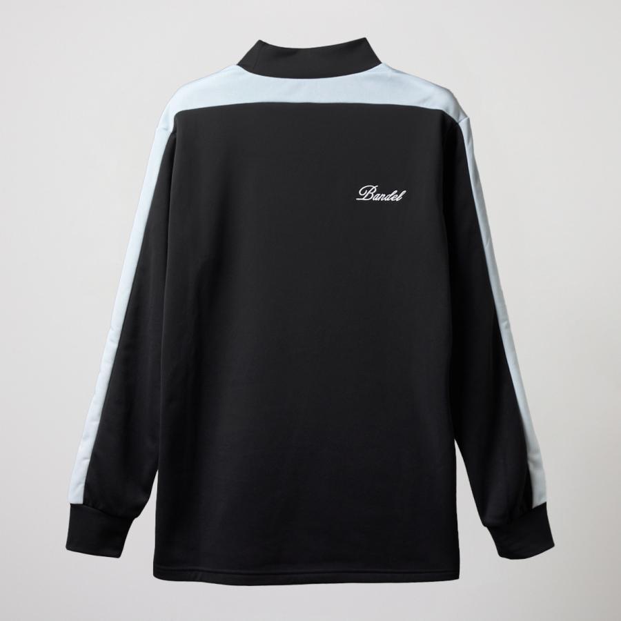 BANDEL（バンデル） HOUNDSTOOTH BICOLOR L/S MOC SHIRTS モックネック