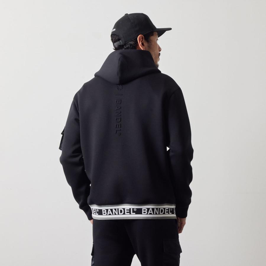 BANDEL（バンデル） NYLON POCKET P/O HOODIE フーディ パーカー