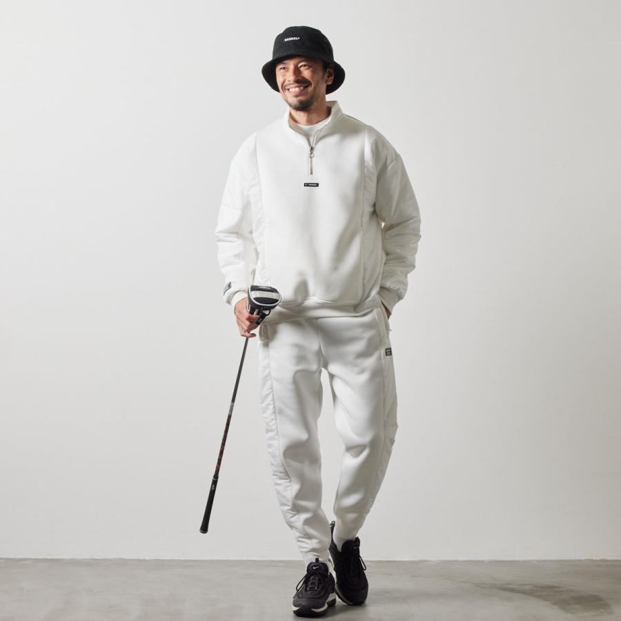 BANDEL バンデル SIDE PUFFER TRACKPANTS ナイロン 保温性 BANDEL バンデル SIDE PUFFER TRACKPANTS ナイロン 保温性