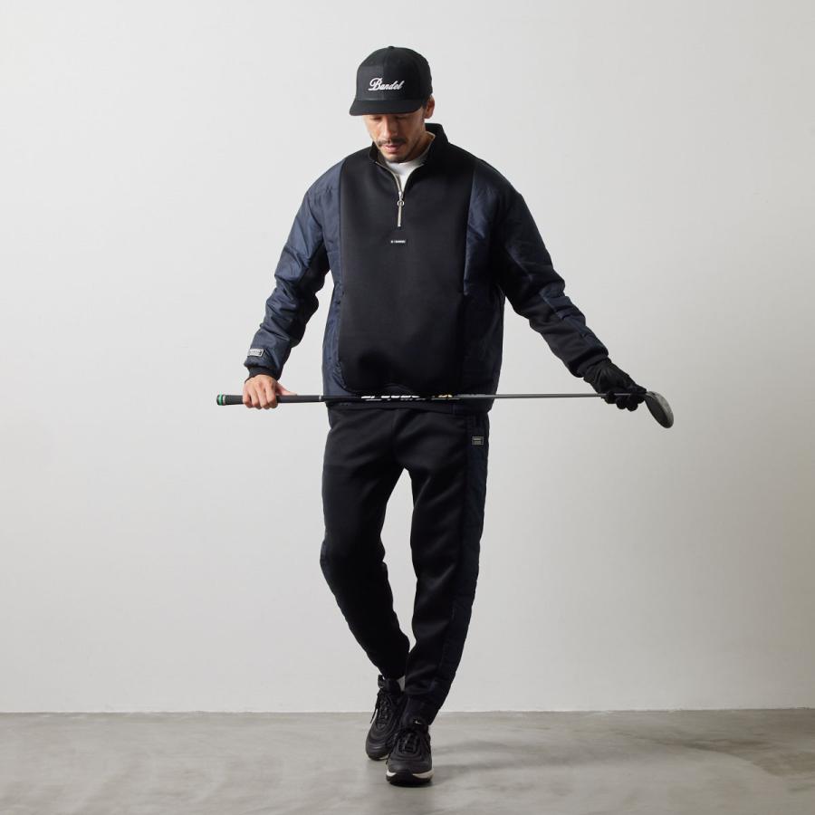 BANDEL バンデル SIDE PUFFER TRACKPANTS ナイロン 保温性 BANDEL バンデル SIDE PUFFER TRACKPANTS ナイロン 保温性