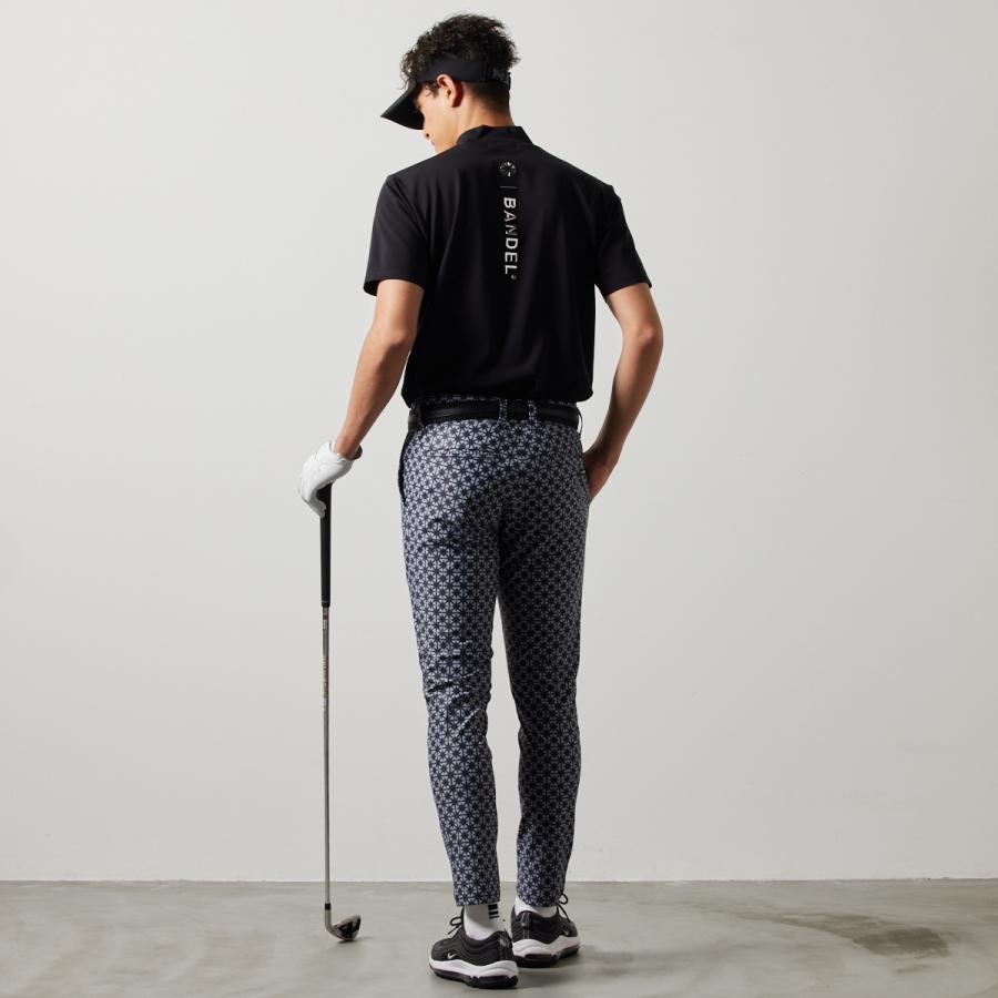 バンデル ALLOVER STRECH TAPERED PANTS BANDEL ゴルフウェア ロングパンツ セットアップ ストレッチ  ブラック メンズ バンデルゴルフ｜bandel-official｜11