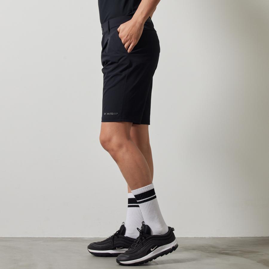 バンデル BASIC STRECH HALF PANTS BANDEL ゴルフウェア ストレッチ ブラック メンズ バンデルゴルフ_8