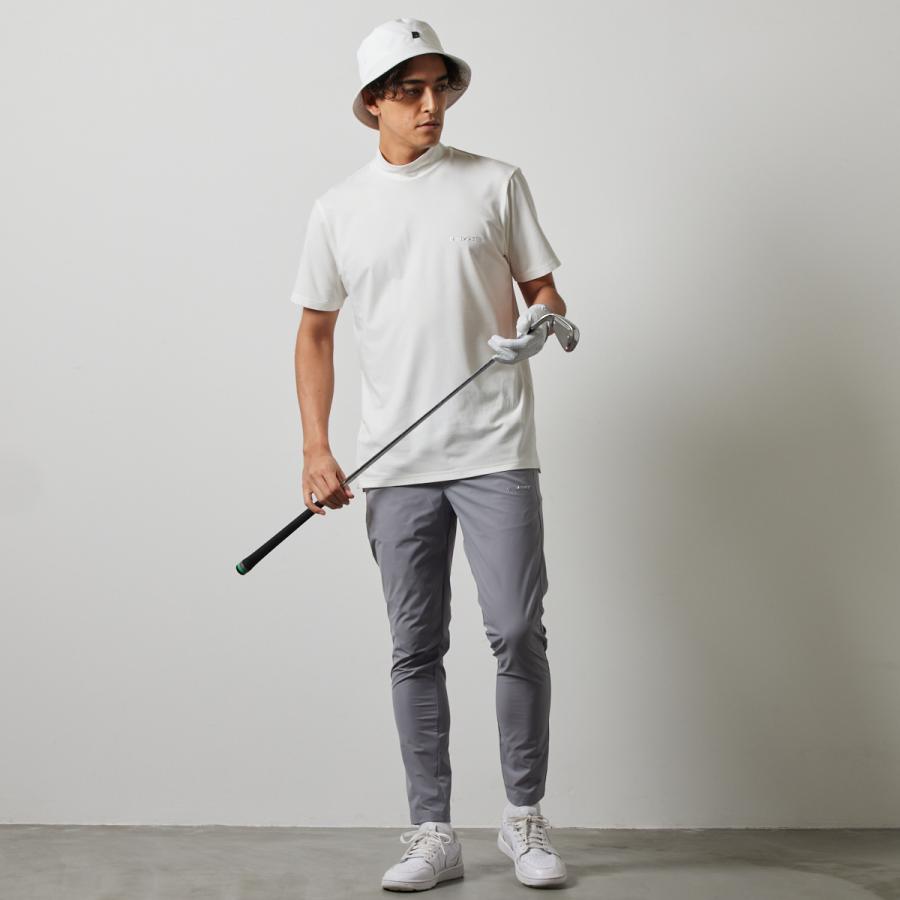 バンデル BASIC STRECH TAPERED PANTS BANDELゴルフウェア ロングパンツ セットアップ ストレッチ  ブラック メンズ｜bandel-official｜20