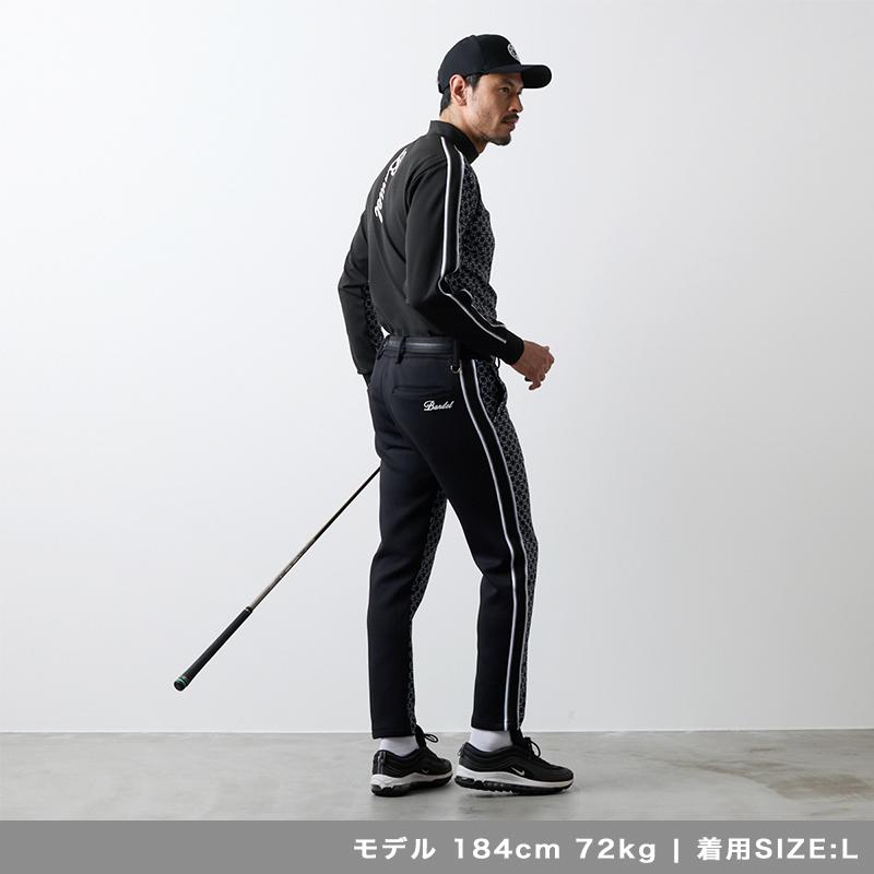 バンデル オールオーバー スウィッチライン モックネック ゴルフ メンズ スポーツ ゴルフウェア 長袖 25AWの画像