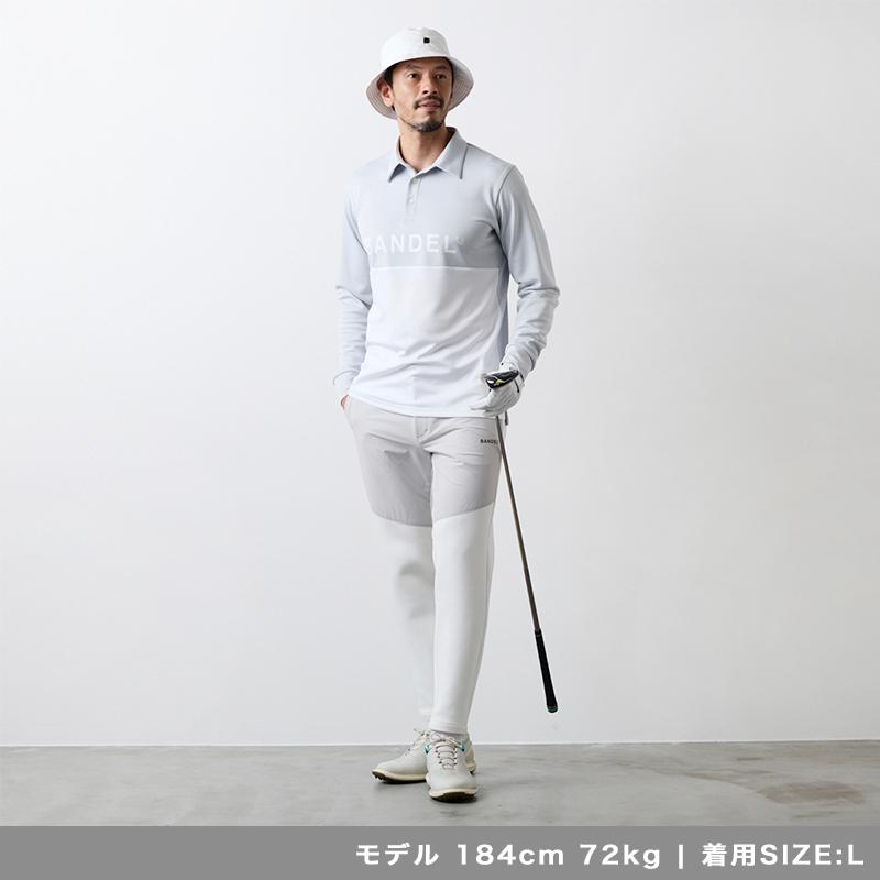 BANDEL（バンデル） チェストスウィッチ 長袖ポロ ゴルフ メンズ