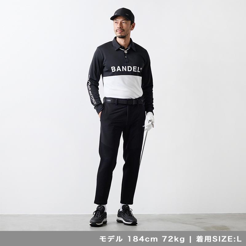 BANDEL（バンデル） チェストスウィッチ 長袖ポロ ゴルフ メンズ