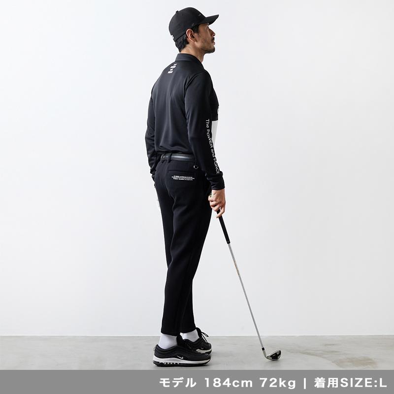 BANDEL（バンデル） チェストスウィッチ 長袖ポロ ゴルフ メンズ