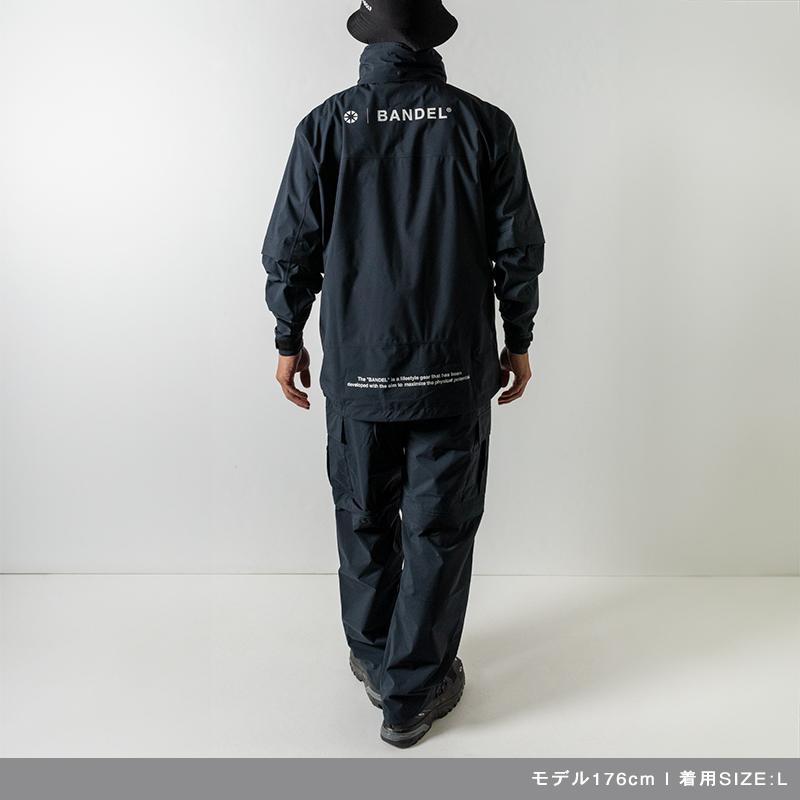 1PIU1UGUALE3 GOLF レインウェア セットアップ ブラック系 4