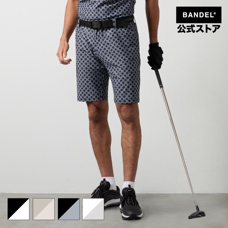BANDEL（バンデル） ALLOVER STRECH HALF PANTS ゴルフウェア ハーフ