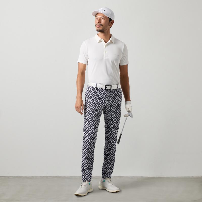 BANDEL（バンデル） ALLOVER STRECH TAPERED PANTS ゴルフウェア