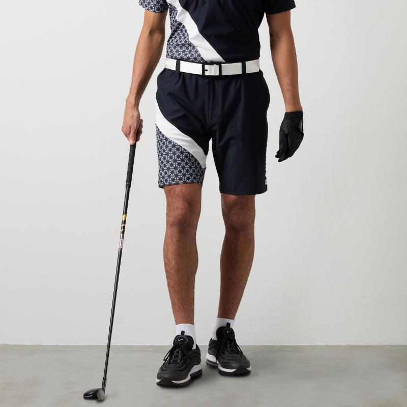 BANDEL（バンデル） ALLOVER SWITCH HALF PANTS ゴルフウェア ハーフ
