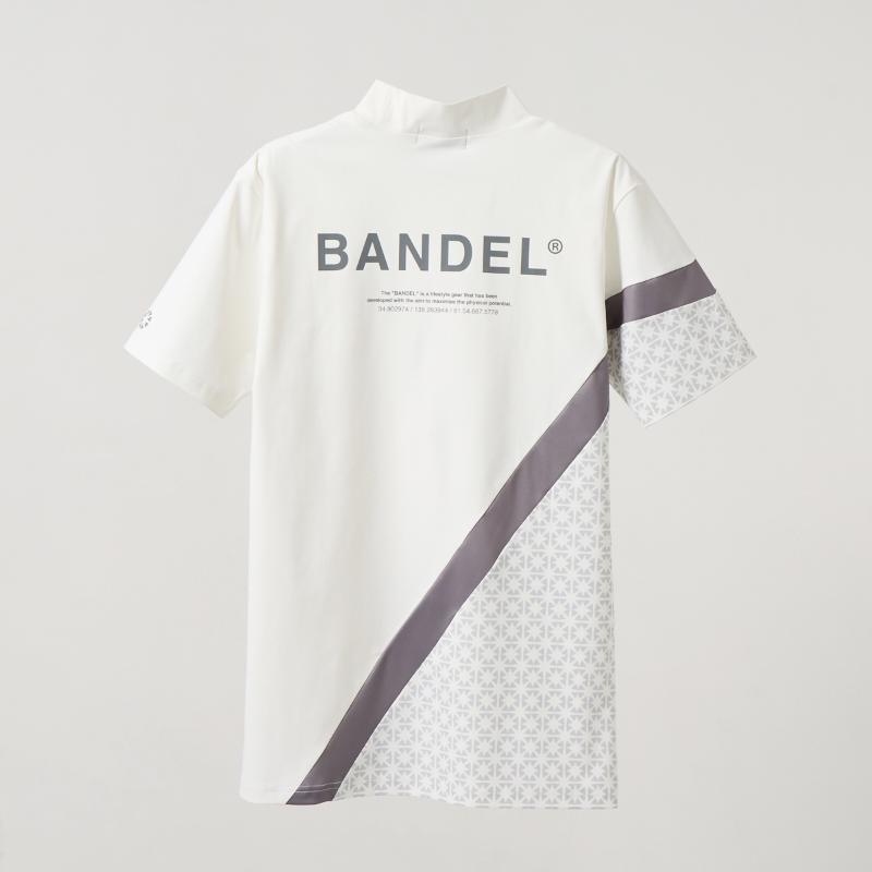 BANDEL（バンデル） ALLOVER SWITCH S/S MOCK NECK SHIRTS モック