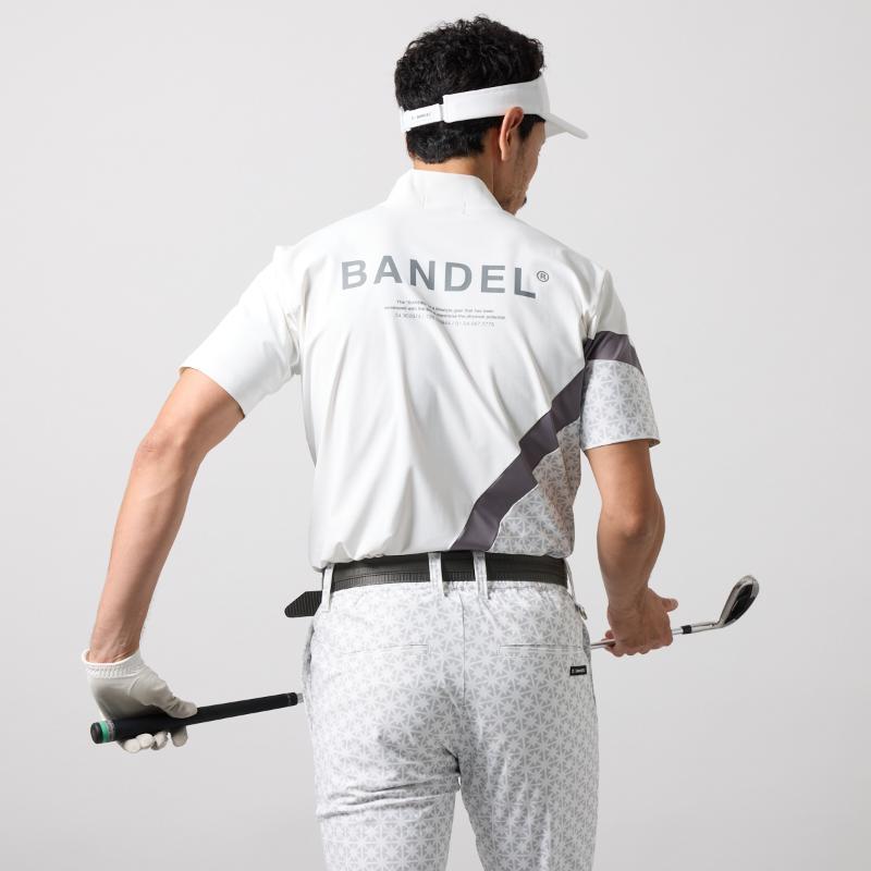 BANDEL（バンデル） ALLOVER SWITCH S/S MOCK NECK SHIRTS モック