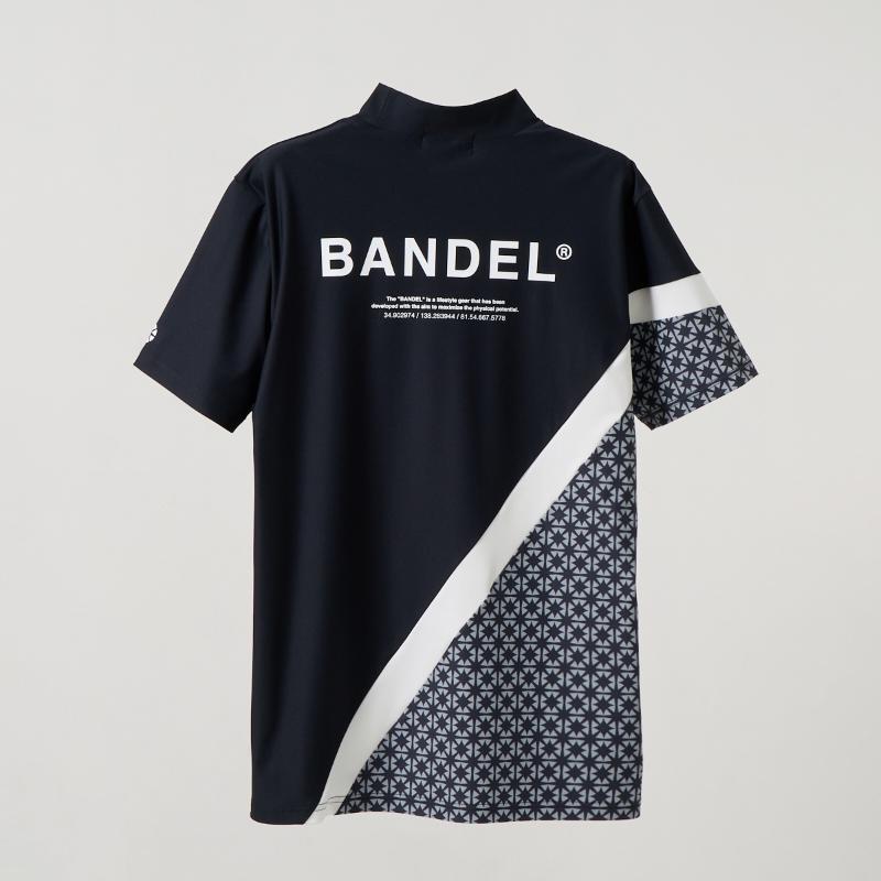 BANDEL（バンデル） ALLOVER SWITCH S/S MOCK NECK SHIRTS モック