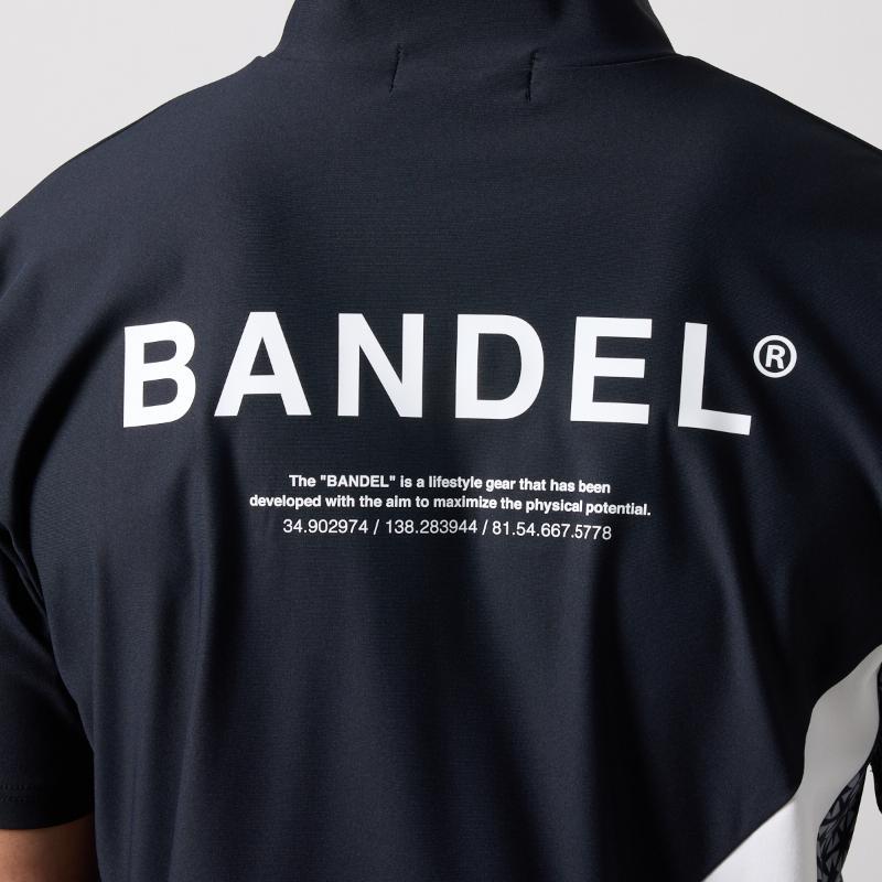BANDEL（バンデル） ALLOVER SWITCH S/S MOCK NECK SHIRTS モック