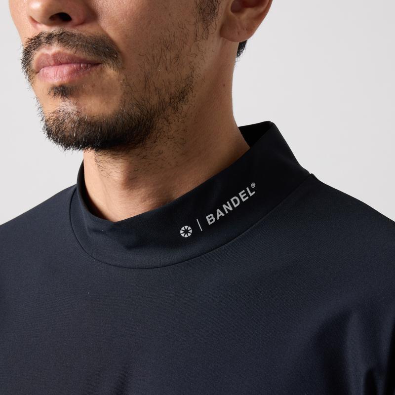 BANDEL（バンデル） ALLOVER SWITCH S/S MOCK NECK SHIRTS モック