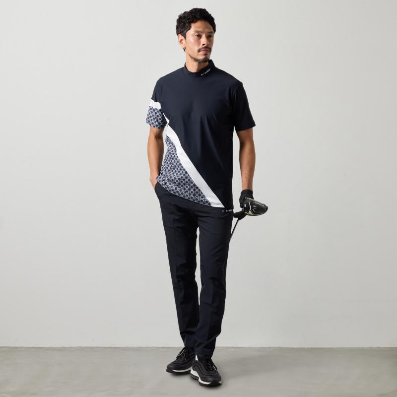 メンズウェア BANDEL ALLOVER MOCK NECK SHIRTS BANDEL（バンデル） ALLOVER SWITCH S/S MOCK NECK SHIRTS モック